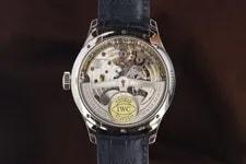 IWC Portuguese Perpetual Hemisphere Moonphase, Midnight Blue White Gold IW503203 2