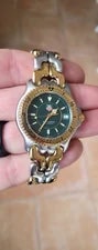 Tag Heuer — Tag Heuer WG1126.BB0424 SEL Professional Quartz Gold Green Silver — Watch — resale