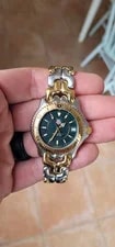 Tag Heuer WG1126.BB0424 SEL Professional Quartz Gold Green Silver 2