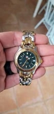 Tag Heuer WG1126.BB0424 SEL Professional Quartz Gold Green Silver 3