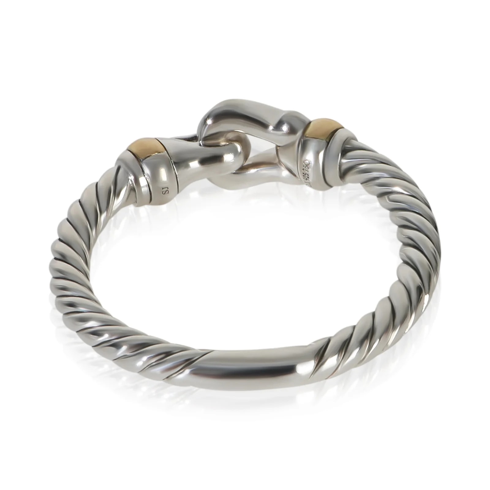 David Yurman Yellow Gold & Cable Buckle 18k 3