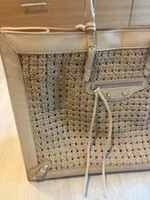 Balenciaga City A4 Papier Woven Y2K 2