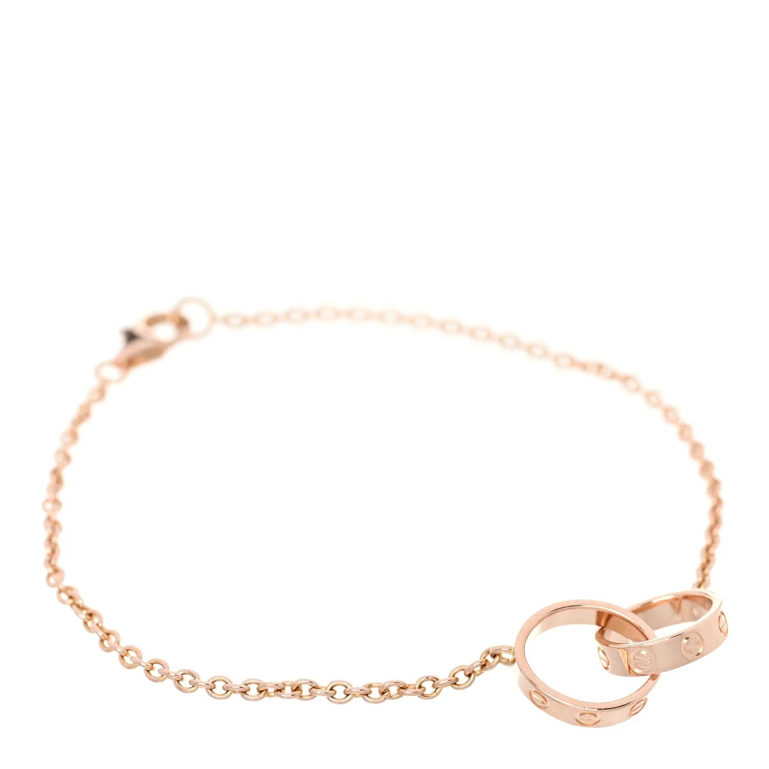 Cartier — 18K Interlocking Love Bracelet — Jewelry — resale
