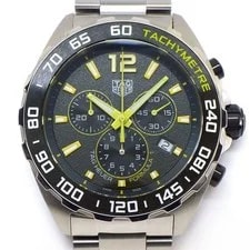 Tag Heuer — TAG Heuer Formula 1 Chronograph CAZ101AG.BA0842 Yellow Accent Date Tachymeter Fr — Watch — resale