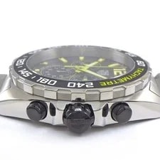 TAG Heuer Formula 1 Chronograph CAZ101AG.BA0842 Yellow Accent Date Tachymeter Fr 2