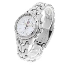 TAG Heuer Carrera Chronograph CG1112-1 39mm SS White #C11029 2