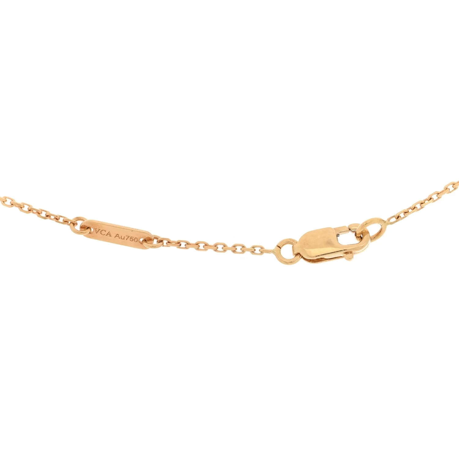 18K Yellow Gold Mother of Pearl Sweet Alhambra 4