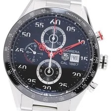 Tag Heuer — TAG Heuer CAR2A14 Carrera Time Machine Caliber 1887 Chronograph Date Automatic M — Watch — resale