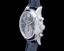 Patek Philippe 5960P-001 5960P Annual Calendar Chronograph Platinum Gray Dial 3