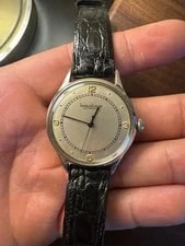 Jaeger-LeCoultre — Jaeger-LeCoultre 1950s Automatic Bumper Stainless Steel 34mm — Watch — resale
