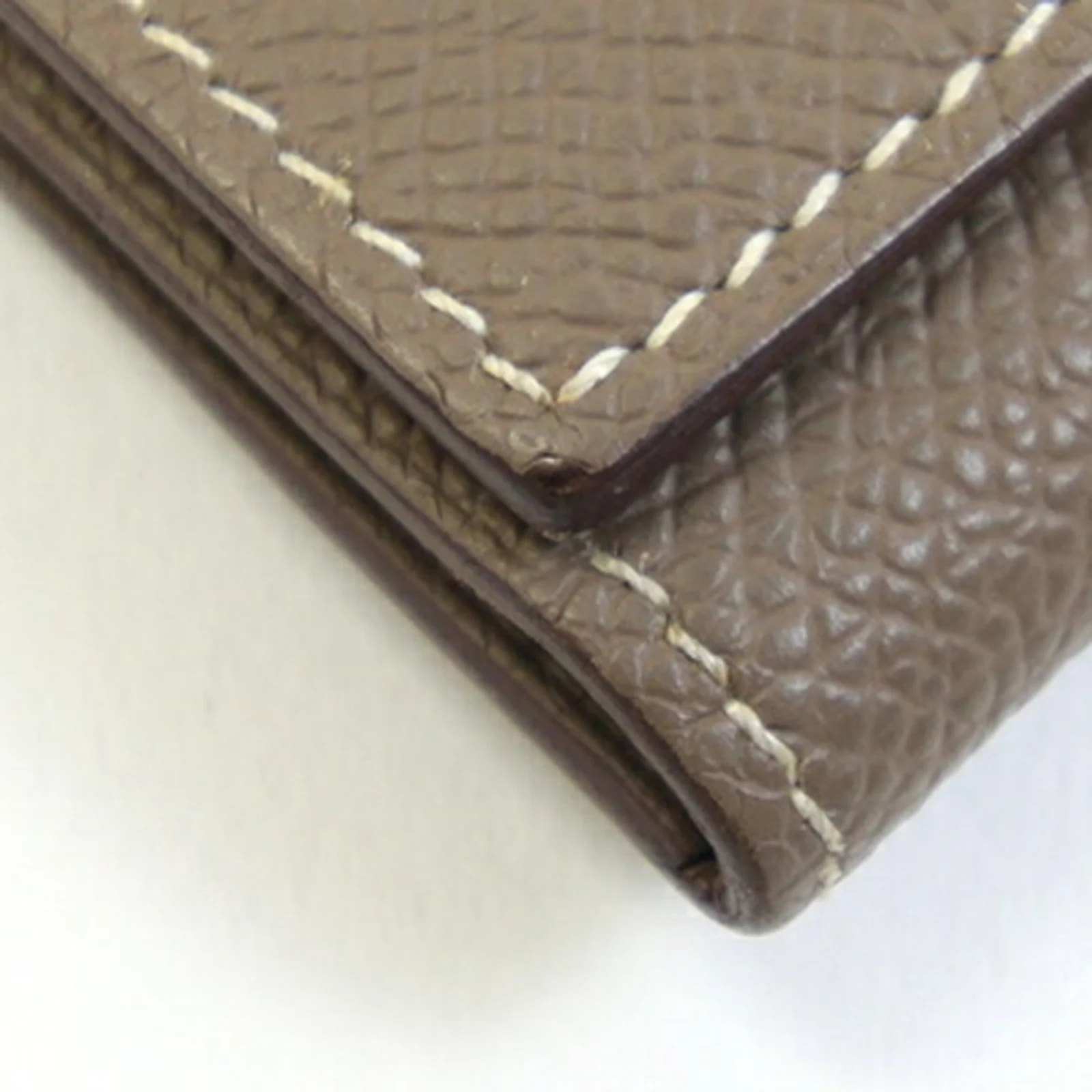 Hermes Etoupe Long Wallet (Tri-Fold) 4