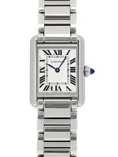 Cartier — Cartier Tank Solo SM W5200013 Quartz 24mm Box Papers Silver — Watch — resale