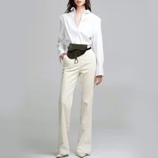 Dior Saddle Dark Embroidered Camouflage Belt 2