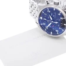 IWC — IWC Pilot's Watches IW377710 43mm SS Black #C17998 — Watch — resale