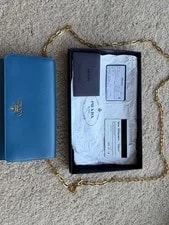 Authentic Prada Luc Chain Wallet / Crossbody 2