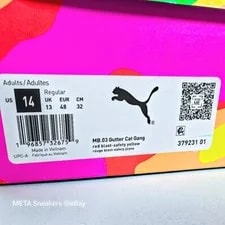 Puma MB.03 US 14 Basketball LaMelo Gutter Cat 379231 01 New 3