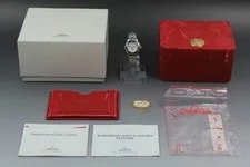 [Exc+5 W/ BOX] Omega Seamaster 300m Cal.1424 596.1523 Quartz Swiss 2