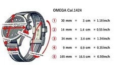 [Exc+5 W/ BOX] Omega Seamaster 300m Cal.1424 596.1523 Quartz Swiss 3