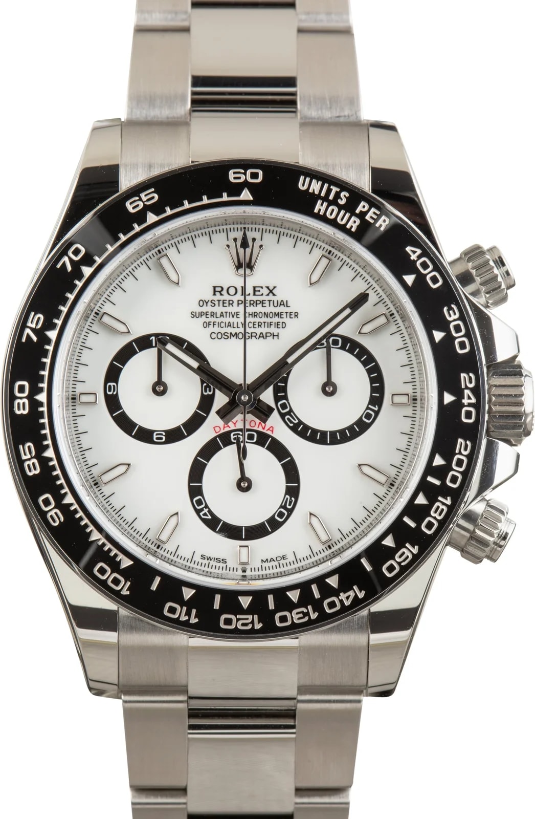 Rolex — Rolex Daytona White Dial Ref 126500LN Stainless Steel — Watch — resale