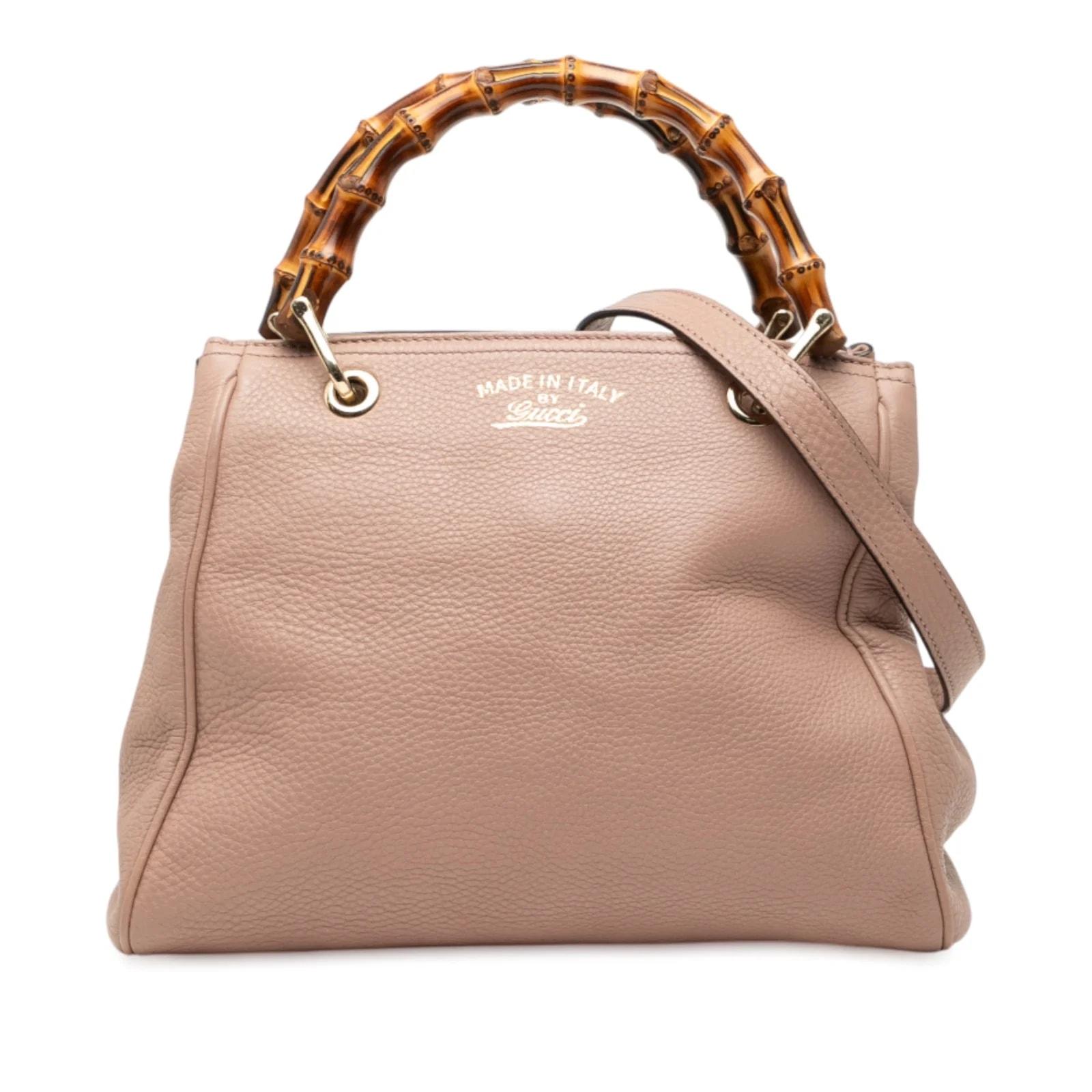 Gucci — Small Bamboo Shopper Satchel — Handbag — resale