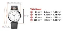 TAG Heuer 380.513/1 Black & Yellow Quartz 34mm From Japan 2