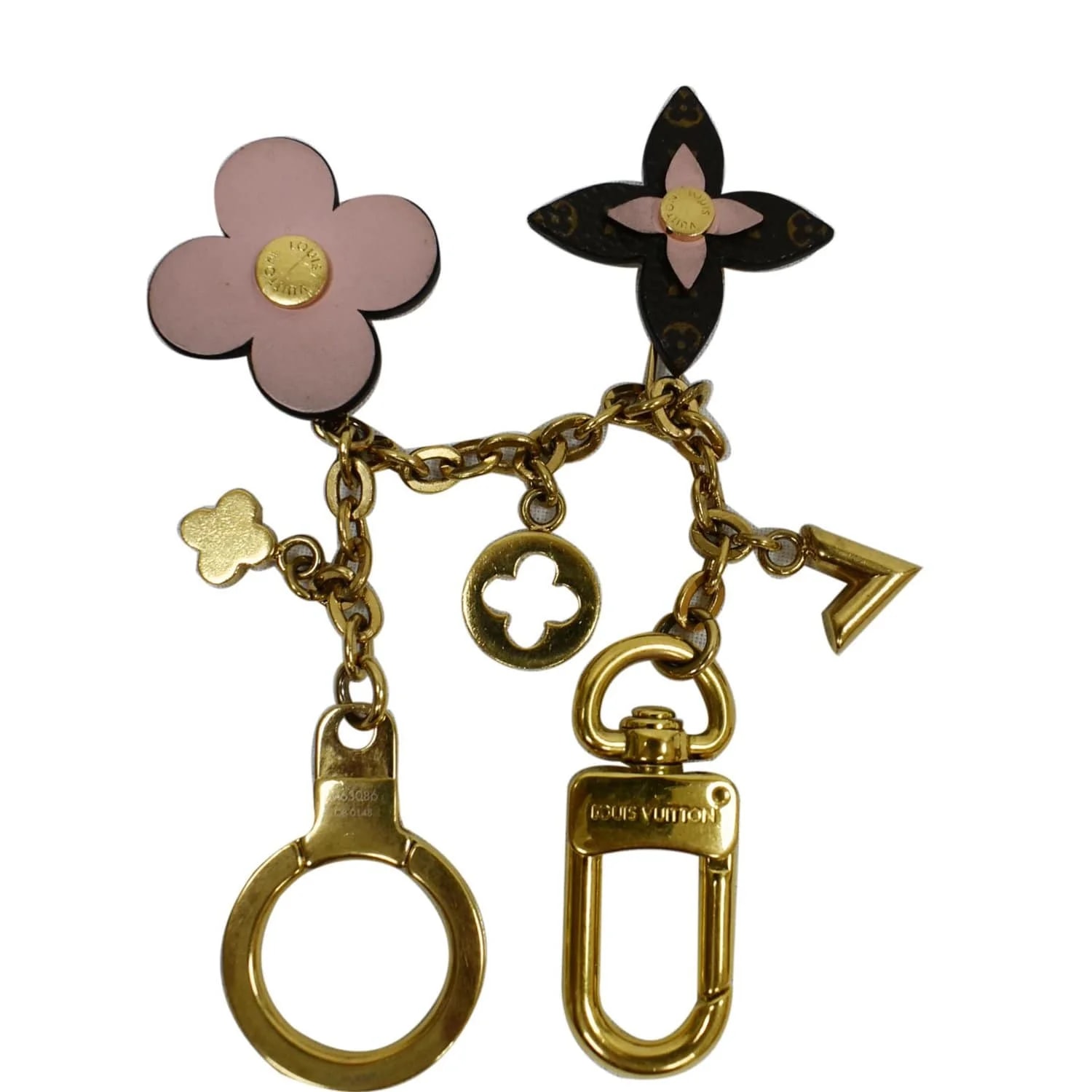 Louis Vuitton — Louis Vuitton Blooming Flowers Chain Bag Charm and Key Holder — Accessory — resale
