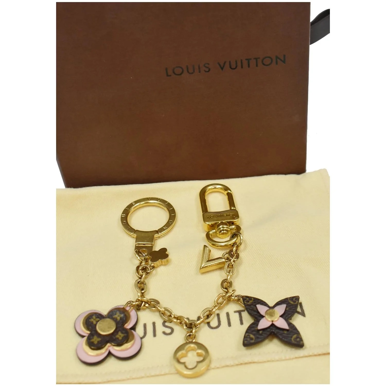 Louis Vuitton Blooming Flowers Chain Bag Charm and Key Holder 3