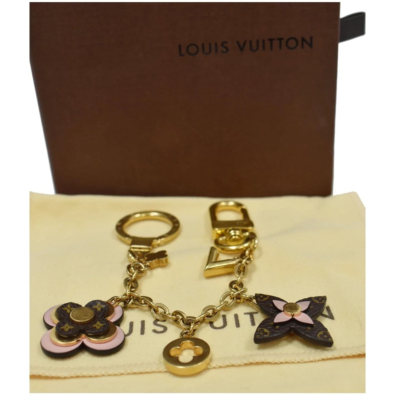 Louis Vuitton Blooming Flowers Chain Bag Charm and Key Holder 4