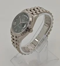 Rolex Day-Date 40 Olive Green Dial 18K White Gold 228239 3