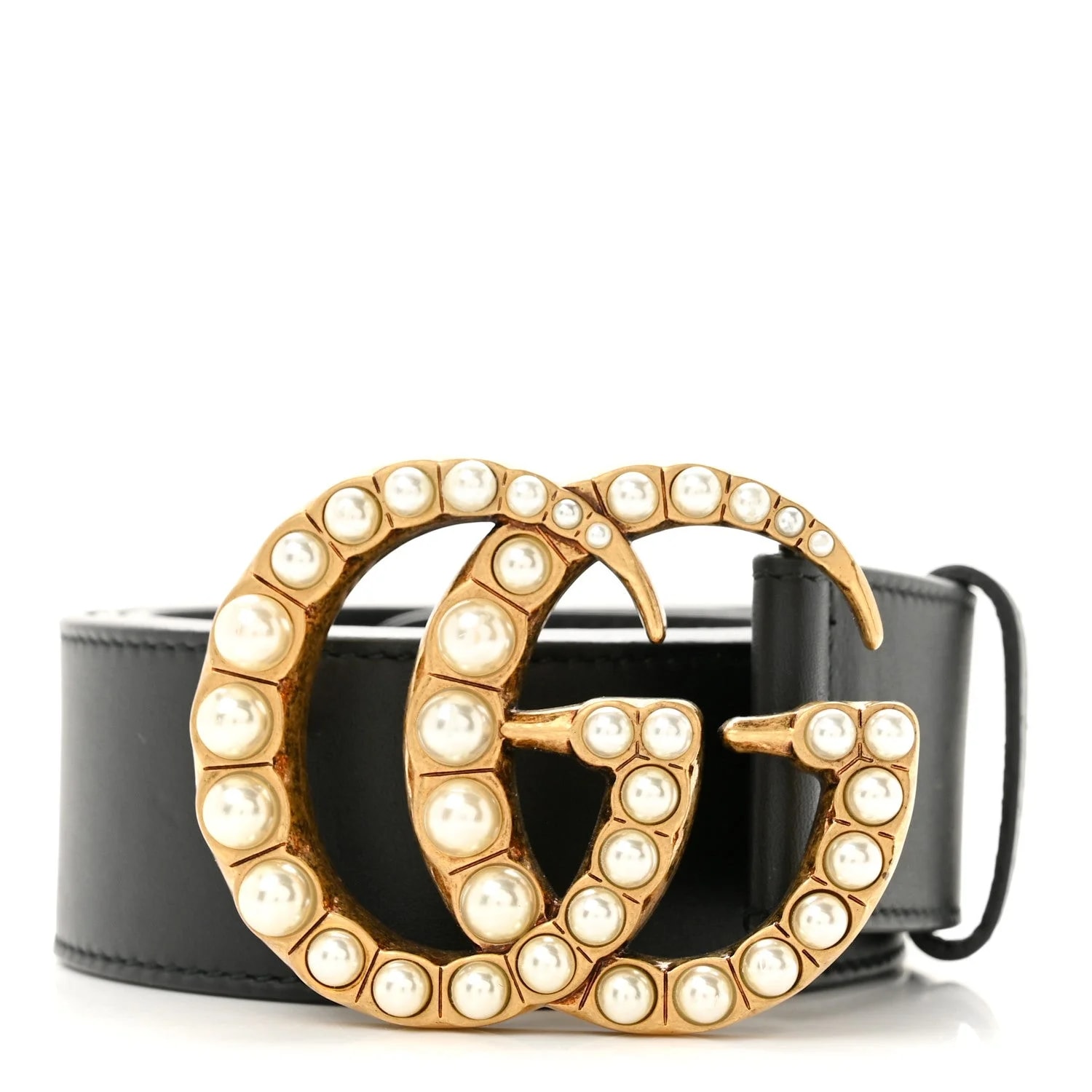 Gucci — Moon Double G 40mm Belt 90 36 — Accessory — resale