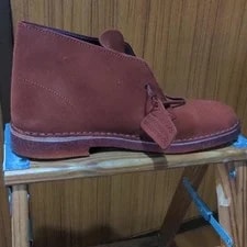 8.5US Dead Stock 90S British Made Clarks Desert Boots Model Limited Edi 4