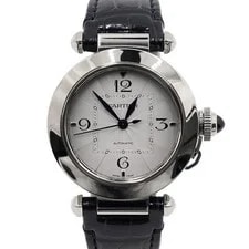 Cartier — Cartier Pasha de Automatic Leather Band 35MM 1943 152314425 — Watch — resale