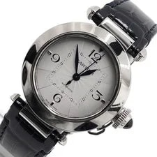 Cartier Pasha de Automatic Leather Band 35MM 1943 152314425 2