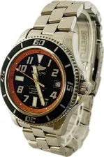 Breitling — Breitling Superocean 42 A17364 Black Dial Automatic Excellent A6833 — Watch — resale