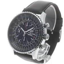 Breitling Navitimer 1884 A21350 46mm SS Black Dial Automatic #C2462 2