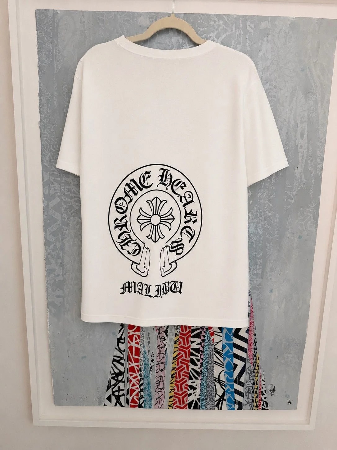Chrome Hearts — Hearts Malibu Horseshoe TShirt — streetwear — resale