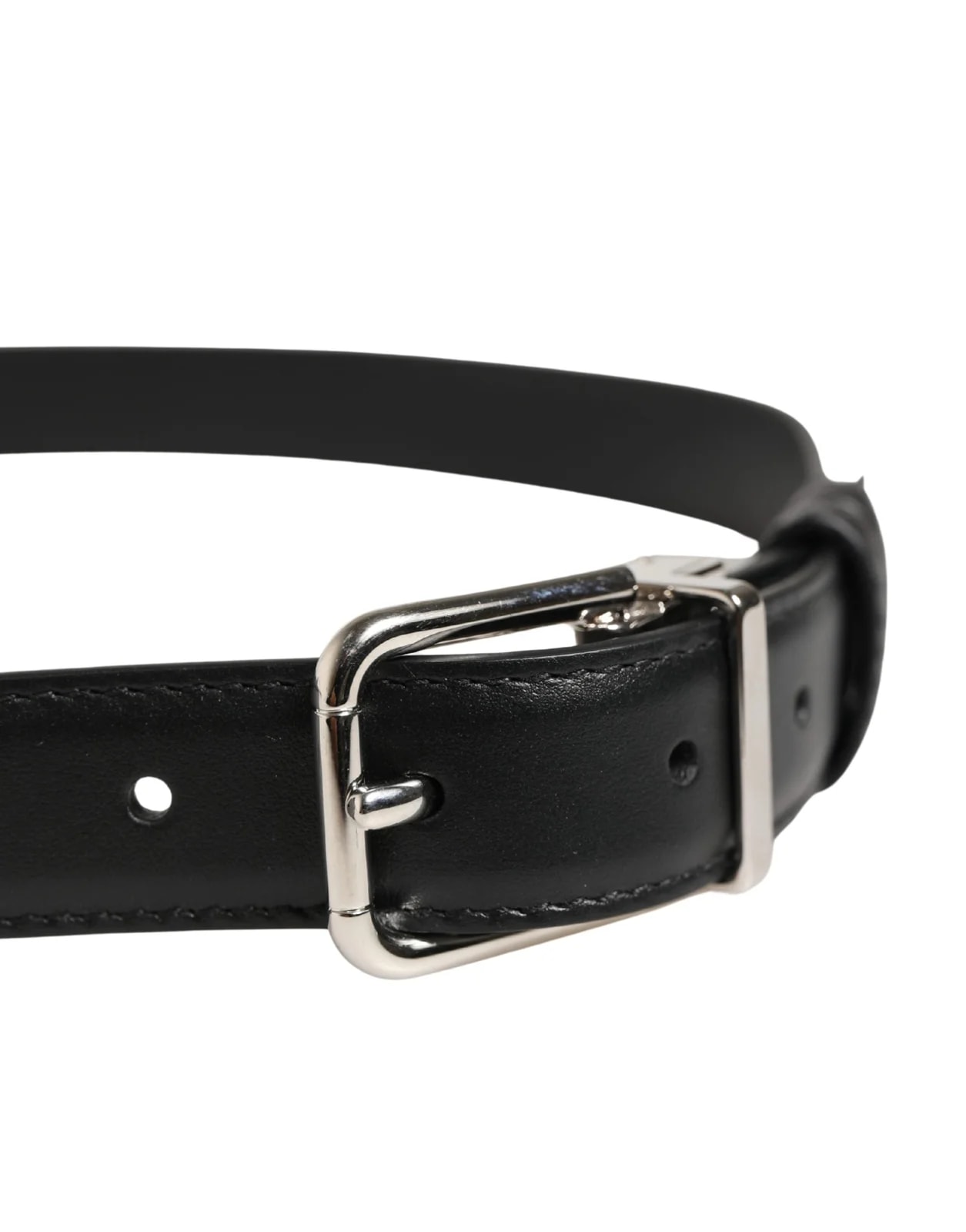 Dolce & Gabbana Classic Polyester Metal Buckle Belt 3