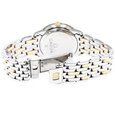 Omega de Ville Prestige 424.20.27.60.08.001 27mm SS Gold Dial #C7539 3