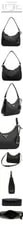 Prada Triangle Logo Hobo 1BC204 NZV F0632 150342047 2
