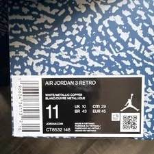 Jordan Air 3 Retro Washington Wizards / CT8532-148 2