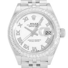 Rolex Datejust 279384RBR White Gold Stainless Steel Diamond 28.0mm #YKW311 2