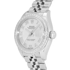 Rolex Datejust 279384RBR White Gold Stainless Steel Diamond 28.0mm #YKW311 4