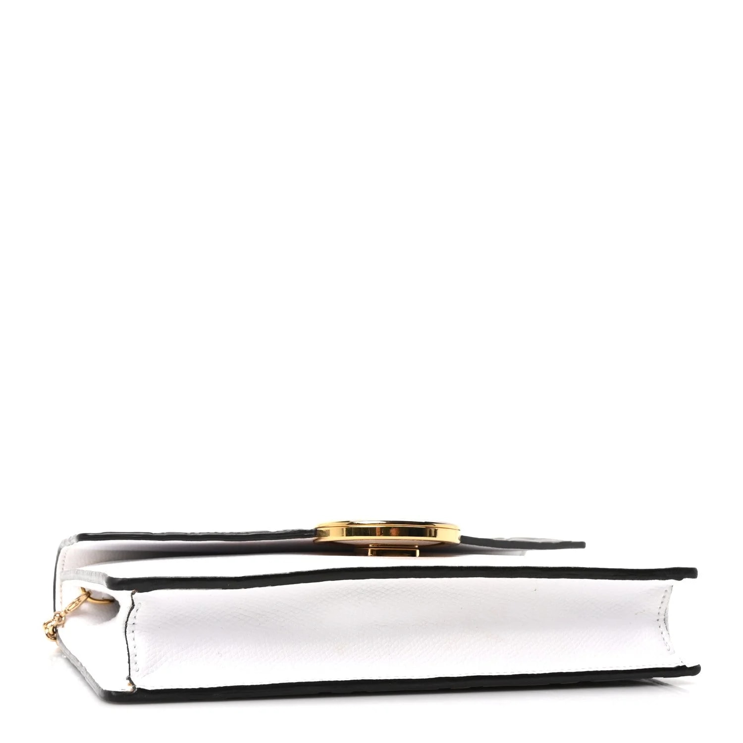 Vitello Cruise F Is Fendi 1974 Embossed Medium Envelope Wallet on Chain Maya 4