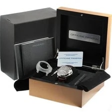 Panerai — Officine Panerai Luminor Marina PAM00164 44mm SS Black #C21760 — Watch — resale