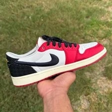 Size 10 - X Air Jordan 1 Retro OG SP Low Rookie Card - Away 4