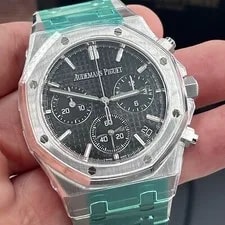 Audemars Piguet — Audemars Piguet Royal Oak Chronograph 50th Anniversary Black 26240ST New/Unworn — Watch — resale