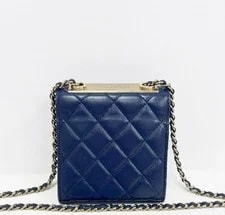 Chanel Square Flap Crossbody Quilted Classic CC 2