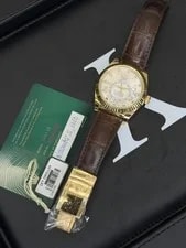 2020 Rolex SkyDweller Silver Sunray Roman Dial on Leather 326138 Card 4