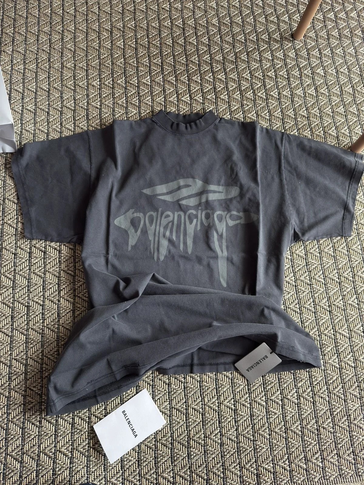 Balenciaga — Balenciaga Liquified Logo T-shirt — streetwear — resale
