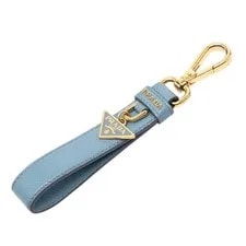 Prada — Prada Triangle Logo Plate Charm Charm Leathe — Handbag — resale